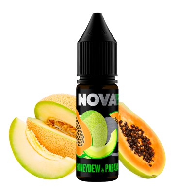 Рідина NOVA Salt 15ml/50mg Honeydew Papaya - купити